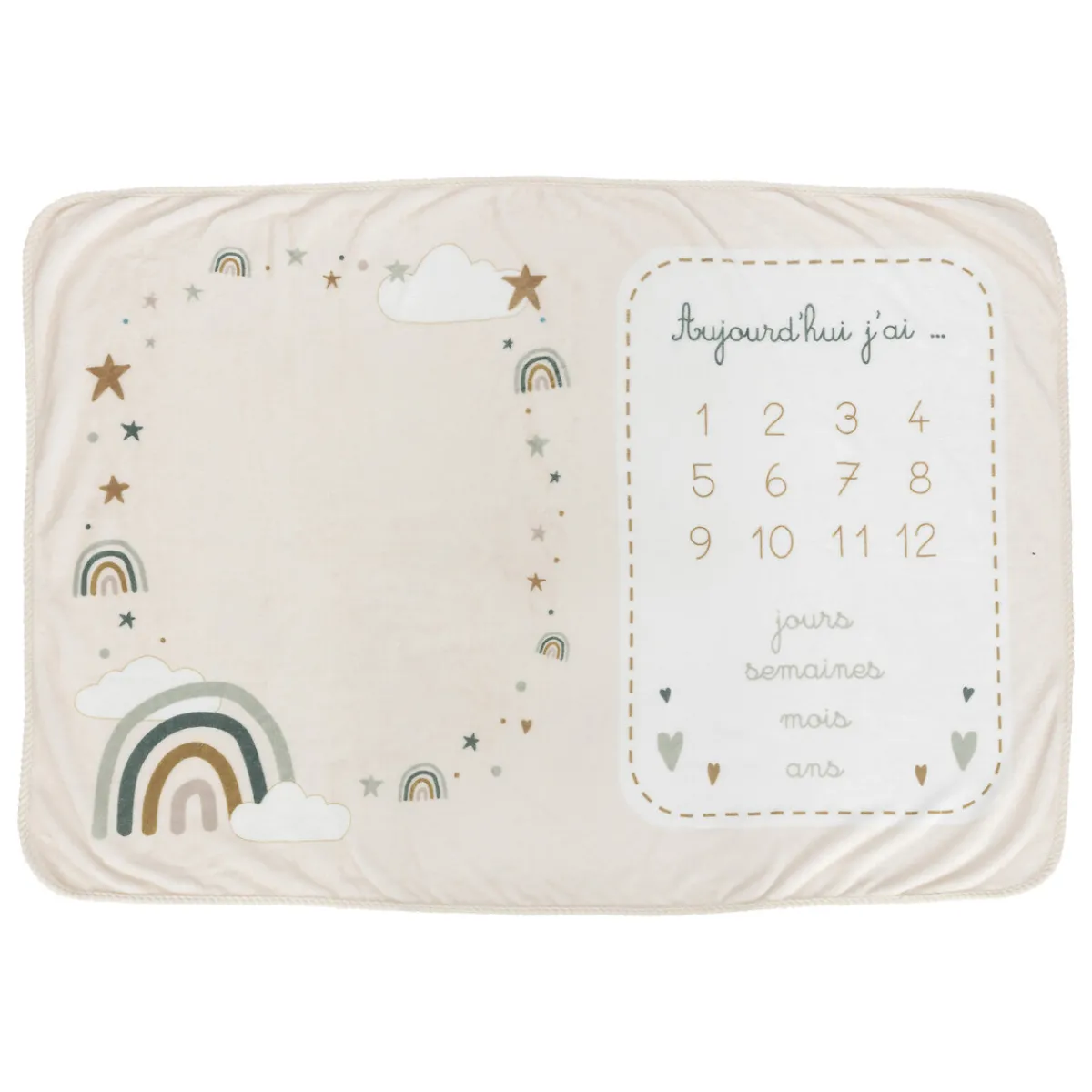 Couverture étape bébé "Eloic"*ATMOSPHERA Discount