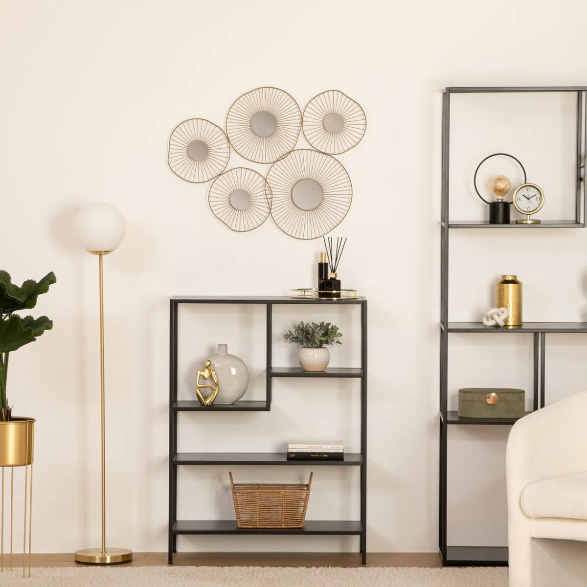 Déco murale 5 miroirs "Oli"*ATMOSPHERA Sale