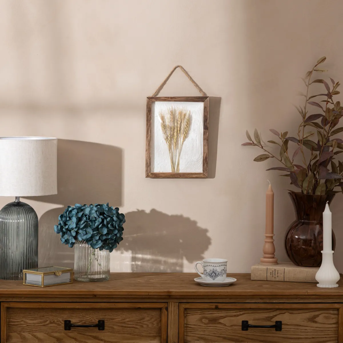 Déco murale blés "Jonas"*ATMOSPHERA Clearance