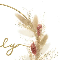 Déco murale fleurs sechées 