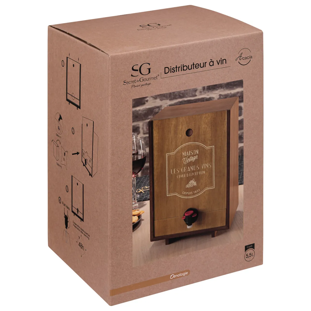 Distributeur de vin "Le café bordelais"*ATMOSPHERA New