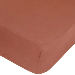 Drap-housse "Linah", lin lavé*ATMOSPHERA New