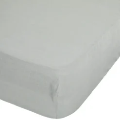 Drap-housse "Linah", lin lavé*ATMOSPHERA Online