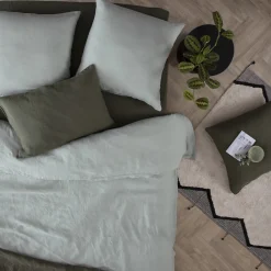 Drap-housse "Linah", lin lavé*ATMOSPHERA Outlet