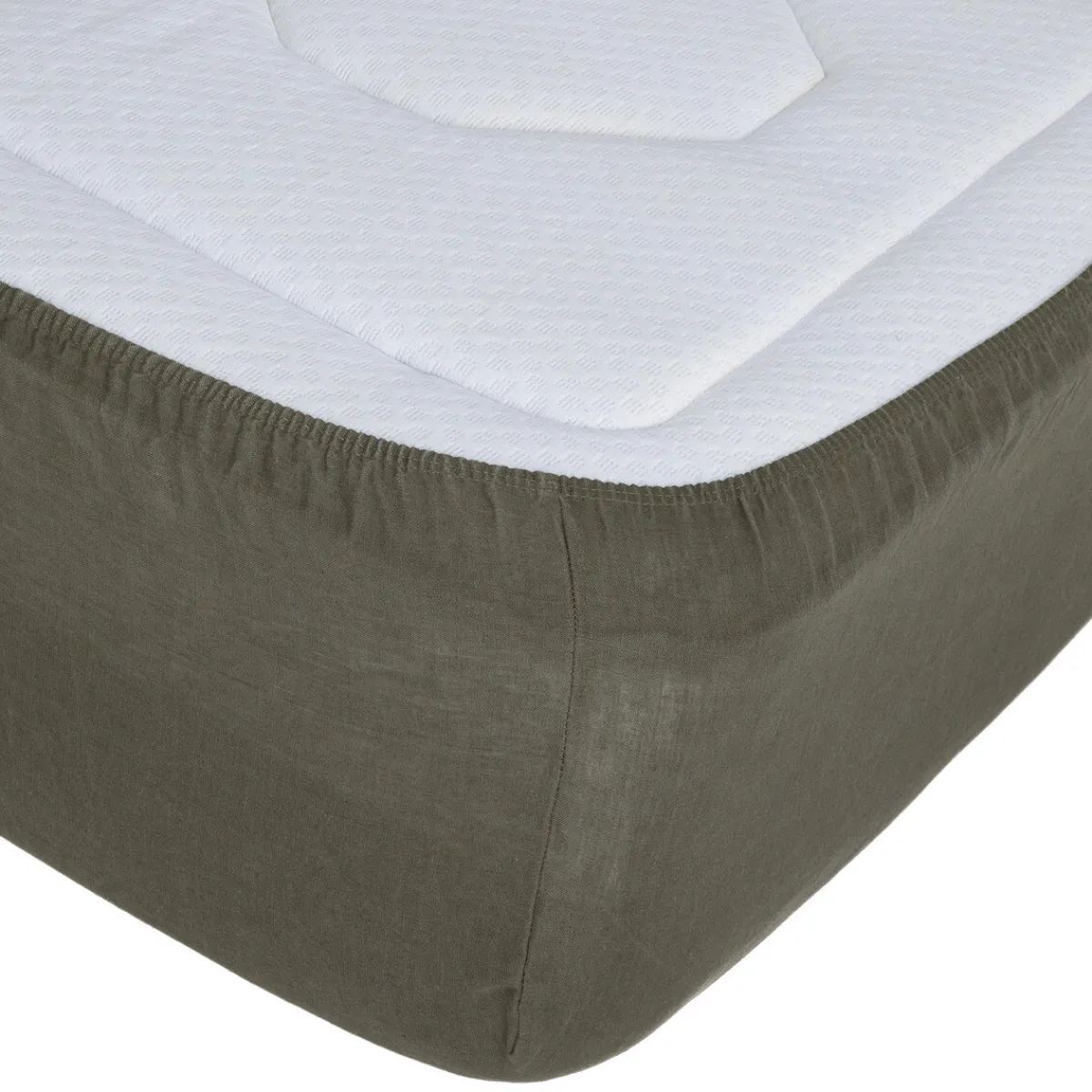 Drap-housse "Linah", lin lavé*ATMOSPHERA Outlet