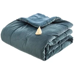 Édredon "Sonia", velours*ATMOSPHERA Outlet