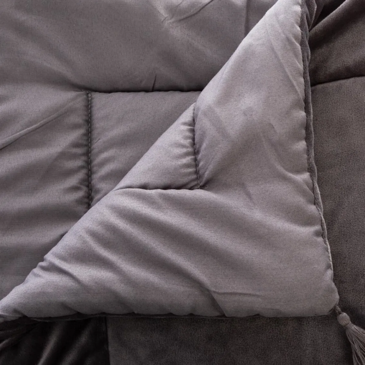 Édredon "Sonia", velours*ATMOSPHERA New