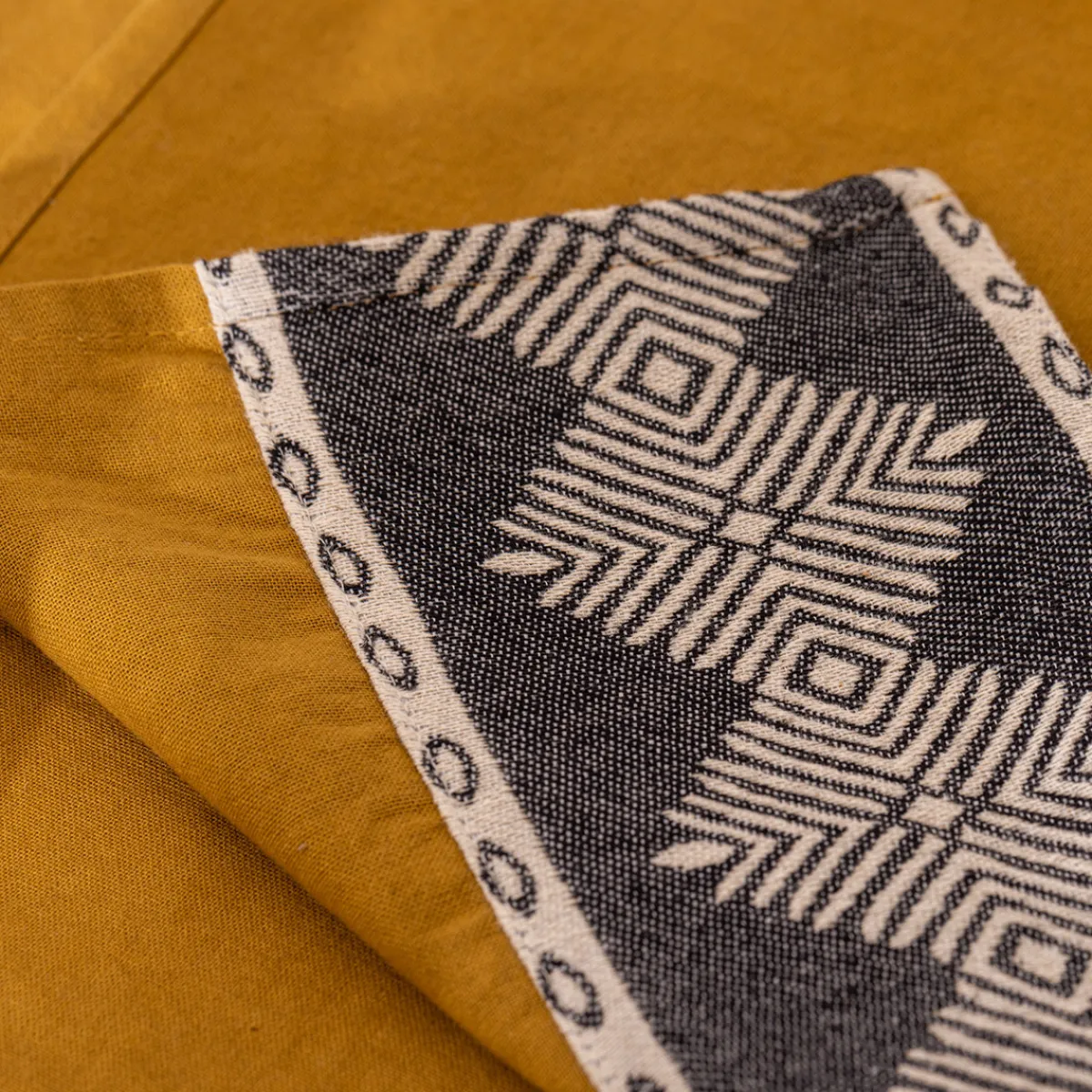 Ensemble nappe et 6 serviettes "Inuit", coton*ATMOSPHERA Sale