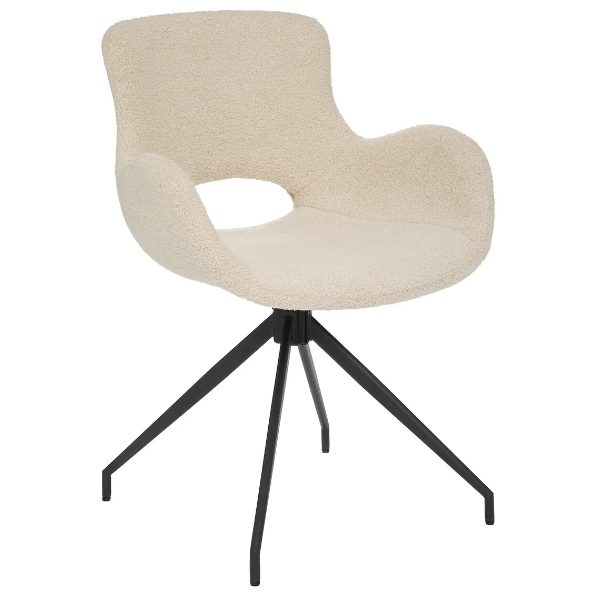 Ensemble table à manger "Sabor" + 4 fauteuils "Kale"*ATMOSPHERA Sale