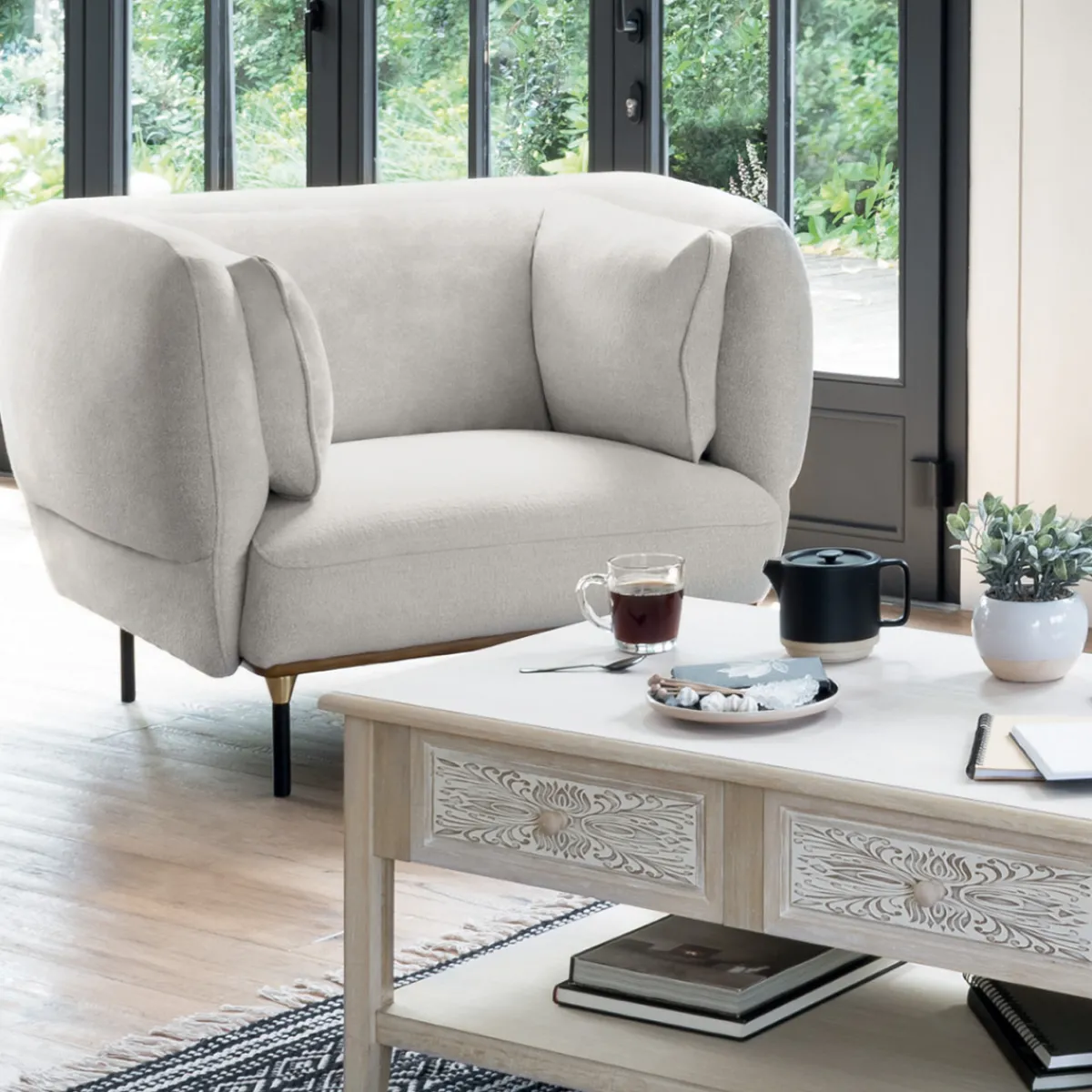 Fauteuil "Isée"*ATMOSPHERA Outlet