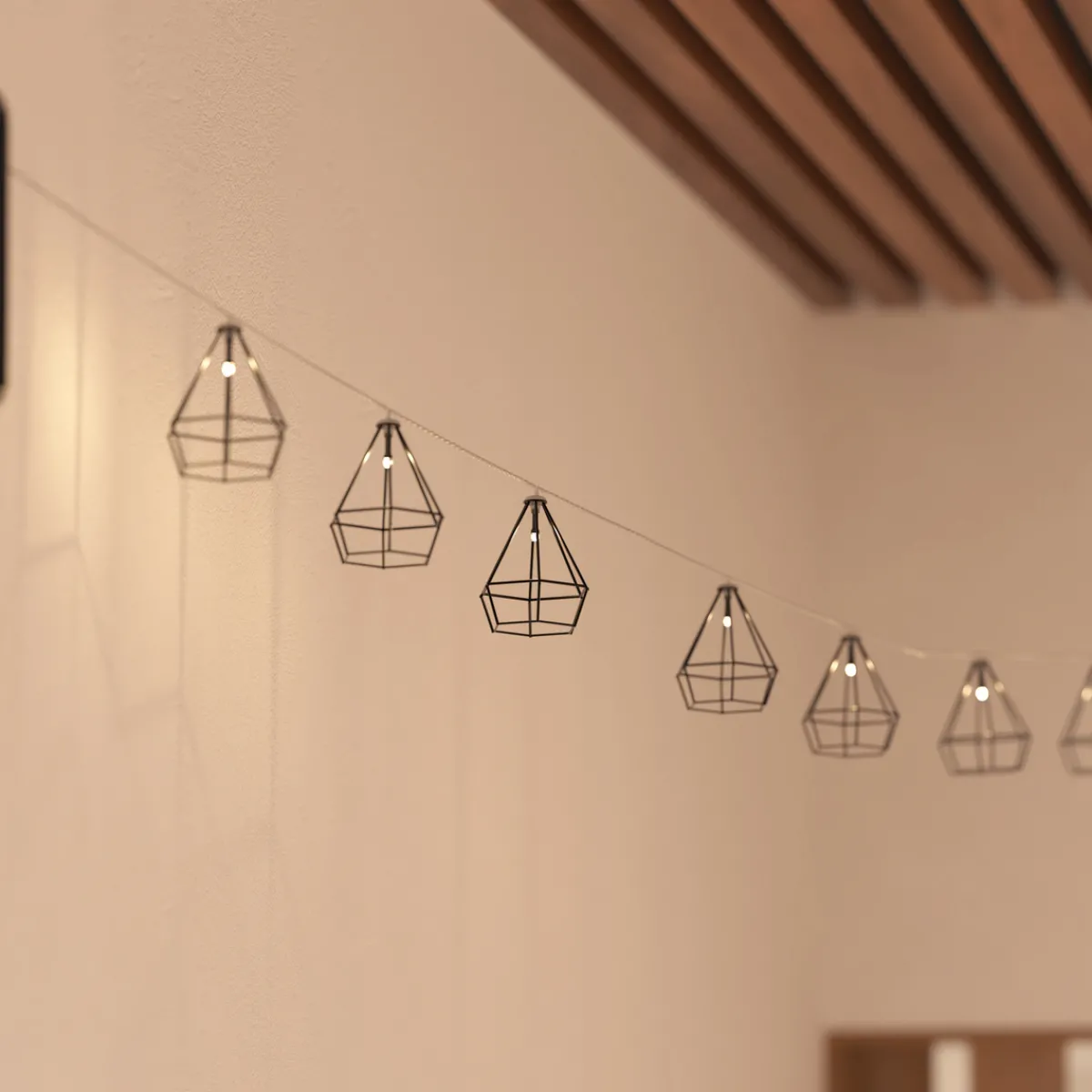 Guirlande 10 boules solaire*ATMOSPHERA Hot