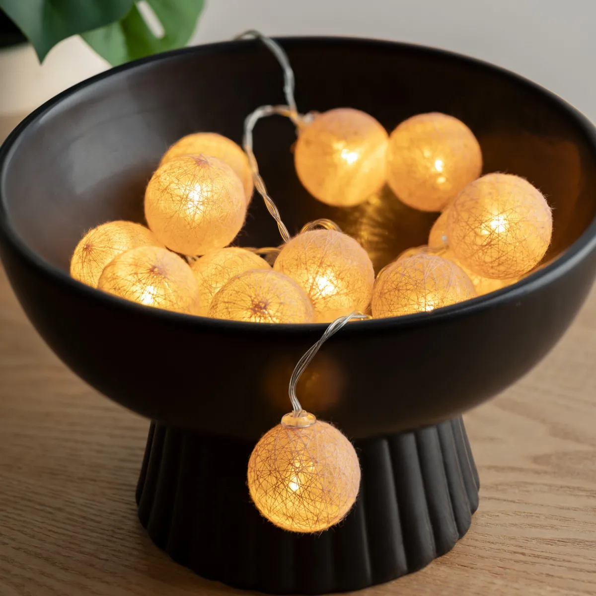Guirlande LED 16 boules, pile*ATMOSPHERA