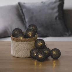 Guirlande LED 10 boules, pile*ATMOSPHERA