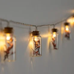 Guirlande LED 10 fleurs, pile*ATMOSPHERA Outlet