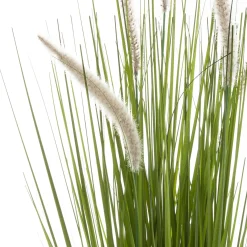 Herbe artificielle en pot "cat tails"*ATMOSPHERA New