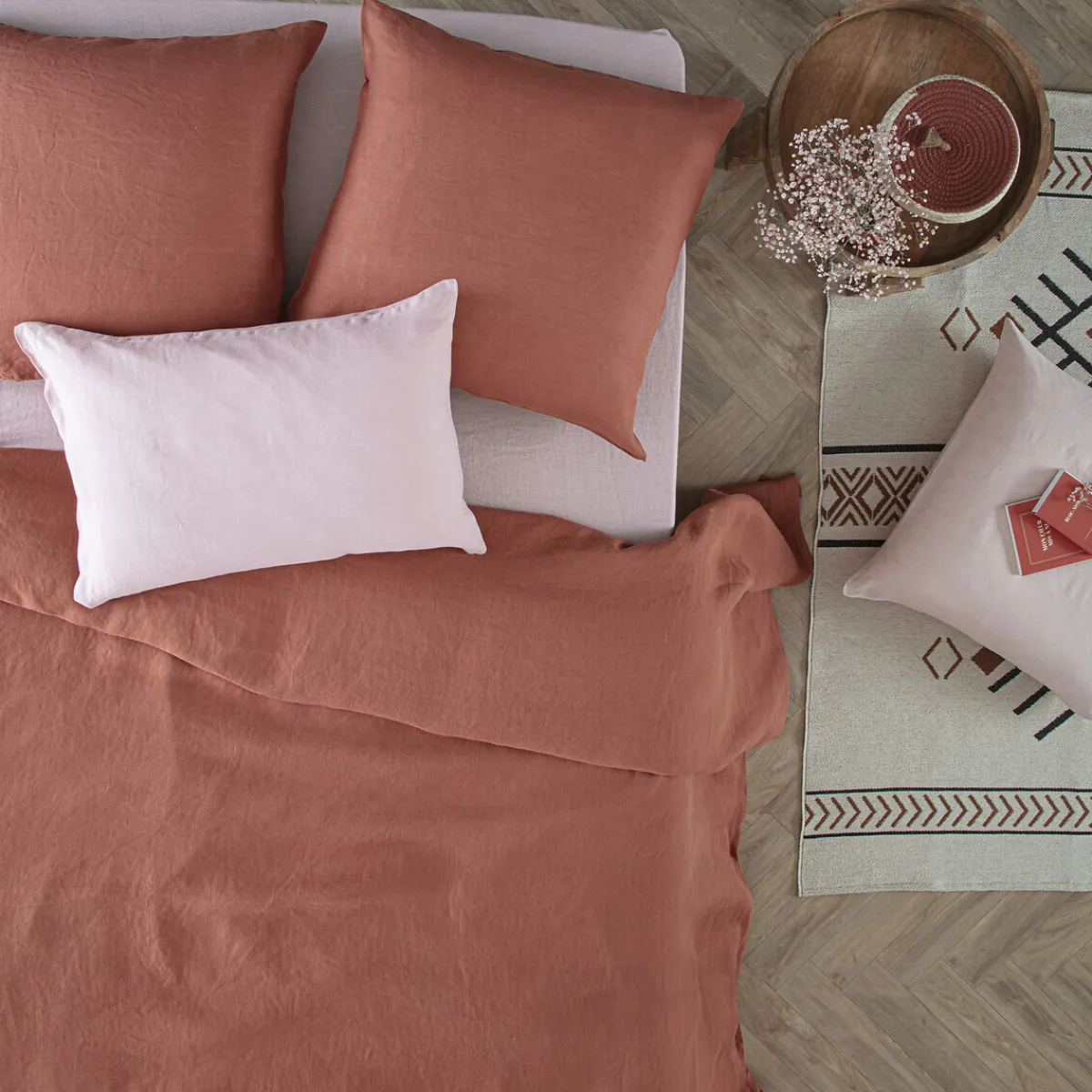 Housse de couette "Linah", lin lavé*ATMOSPHERA Discount