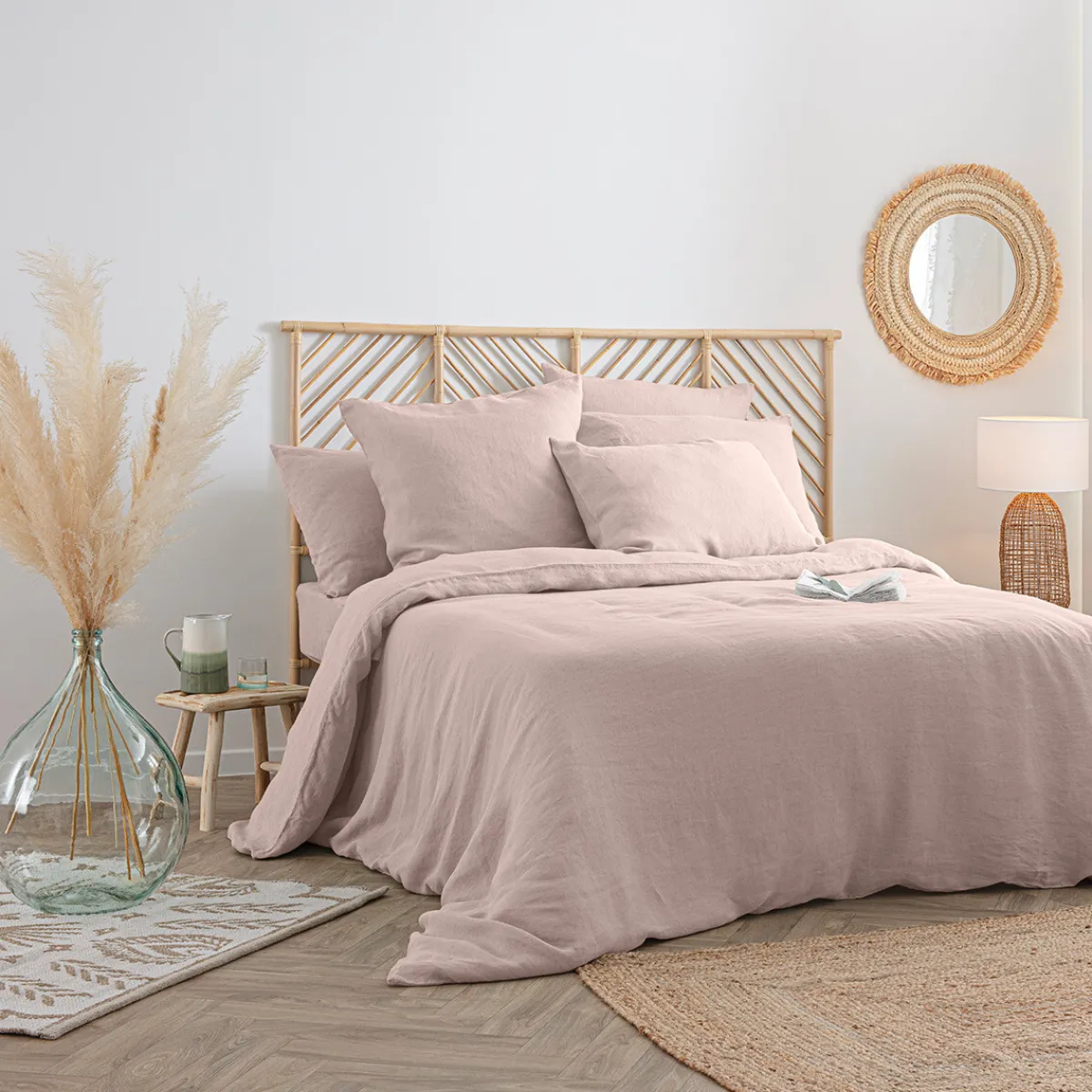 Housse de couette "Linah", lin lavé*ATMOSPHERA Clearance