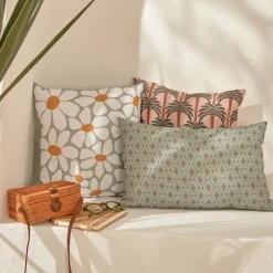 Housse de coussin d'extérieur "Lilio"*ATMOSPHERA Hot