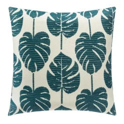 Housse de coussin "Feuilles"*ATMOSPHERA Clearance