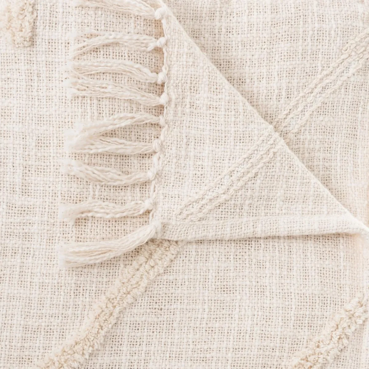 Jeté de lit "Inca", coton tufté*ATMOSPHERA