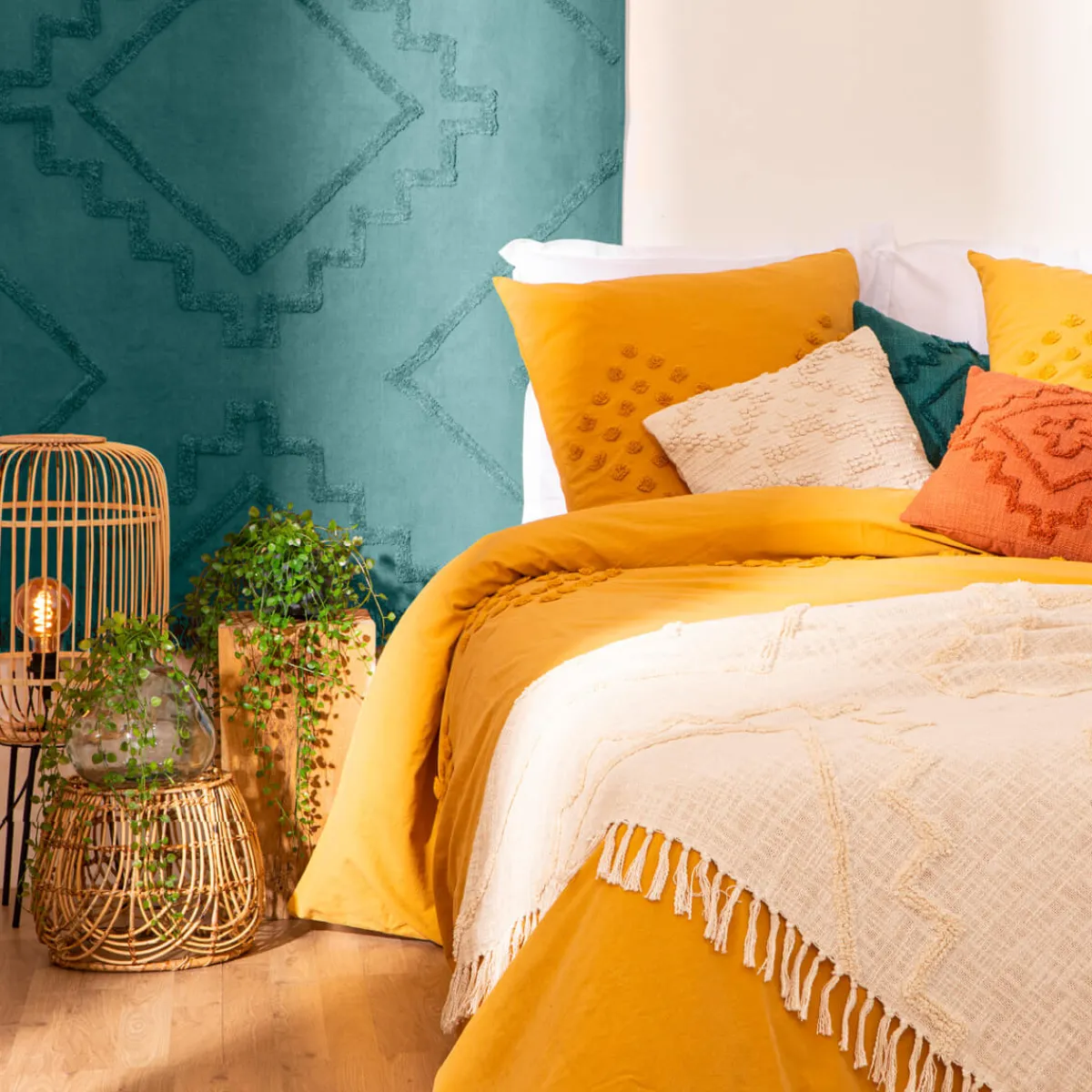 Jeté de lit "Shine", coton*ATMOSPHERA New