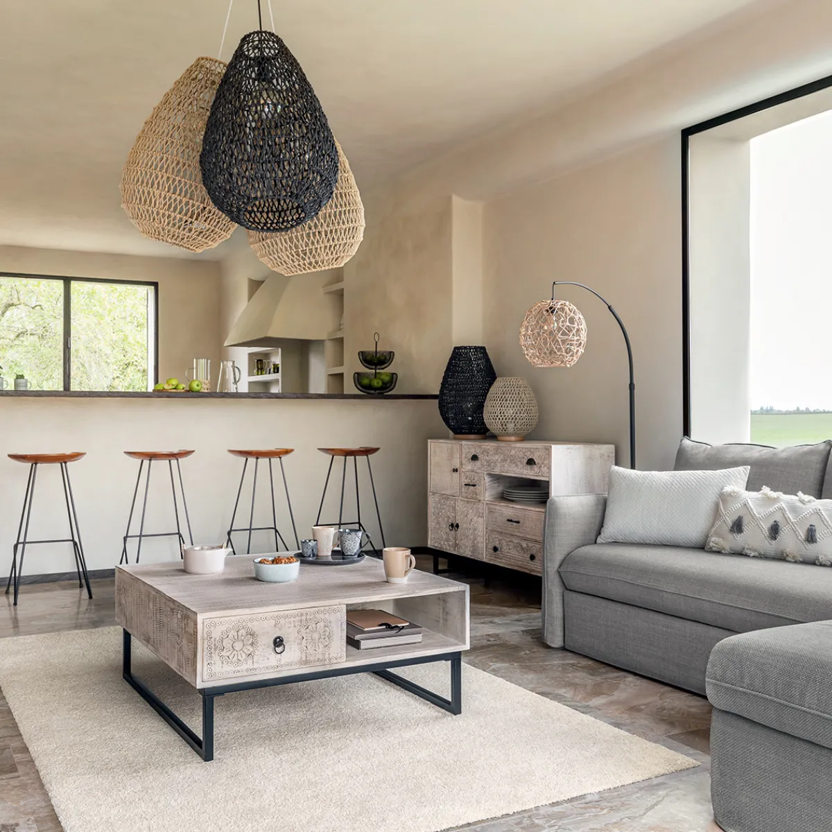 Lampadaire arc "Raahe"*ATMOSPHERA