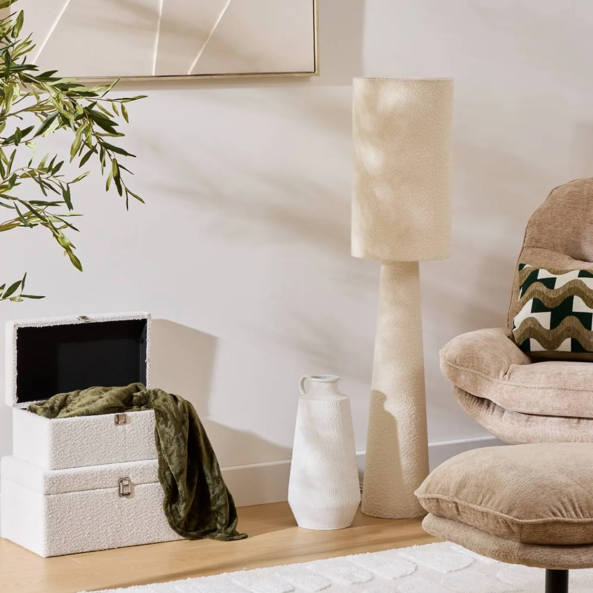 Lampadaire droit Secteur "Solal"*ATMOSPHERA Best