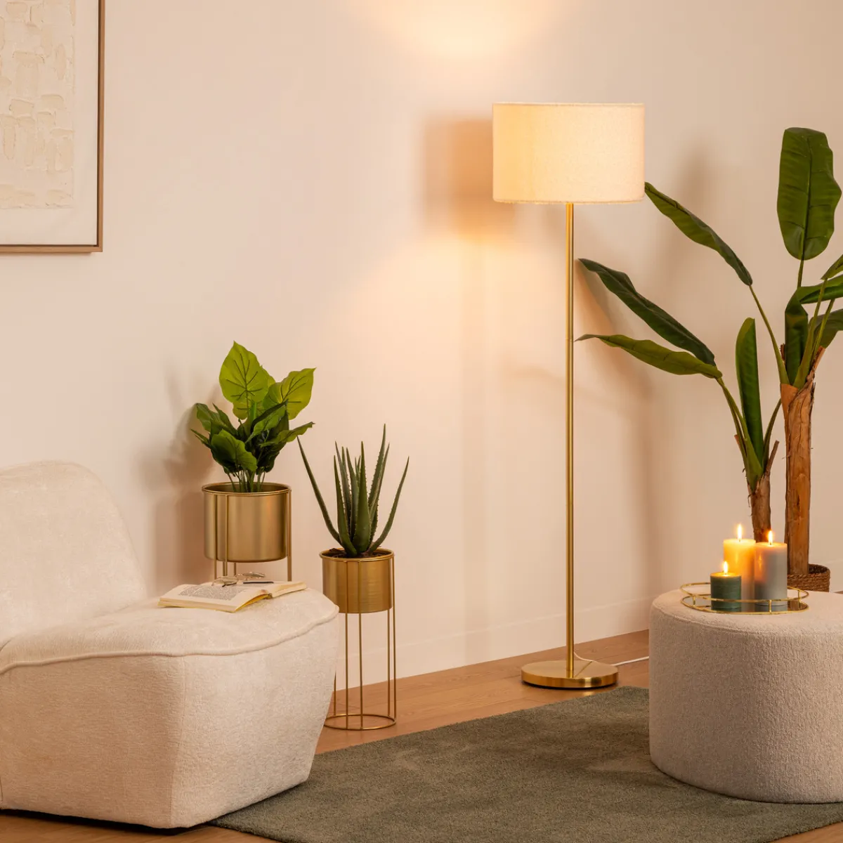 Lampadaire droit "Tina"*ATMOSPHERA Discount