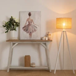 Lampadaire trépied "Elva"*ATMOSPHERA Discount