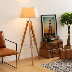 Lampadaire trépied "Runo"*ATMOSPHERA New