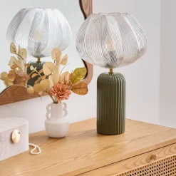 Lampe à poser champignon Secteur "Phylas"*ATMOSPHERA New