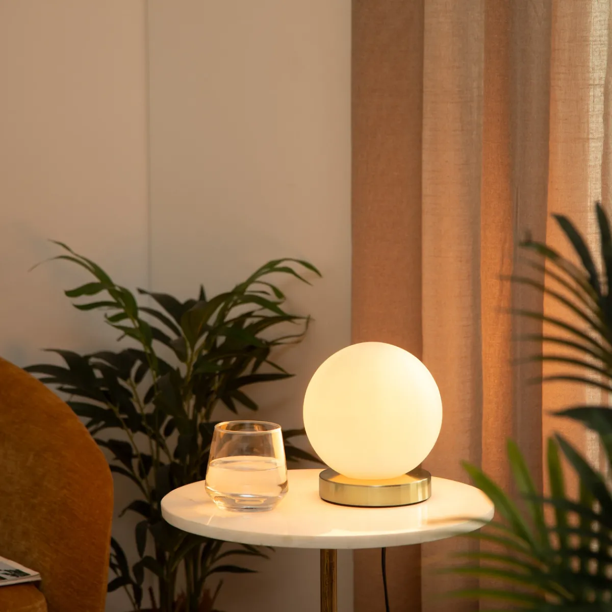 Lampe boule "Dris"*ATMOSPHERA Discount