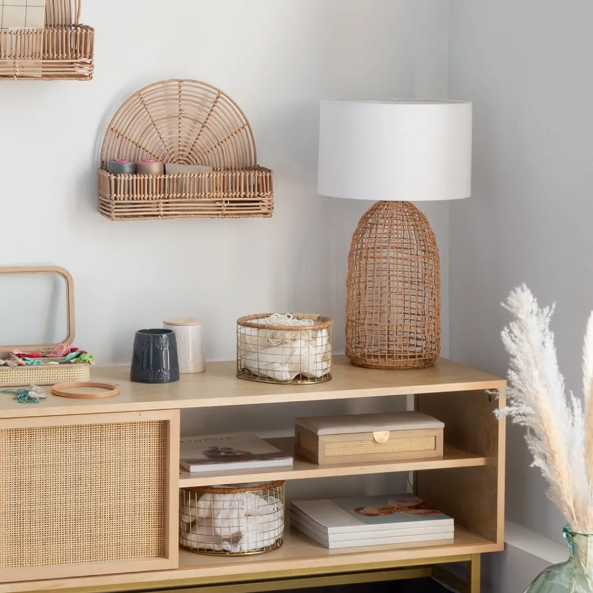 Lampe cylindre "Karla"*ATMOSPHERA Discount