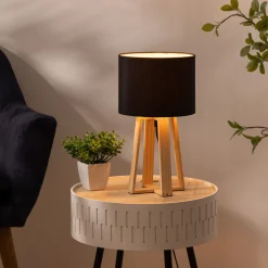 Lampe "Molu" bois*ATMOSPHERA Sale