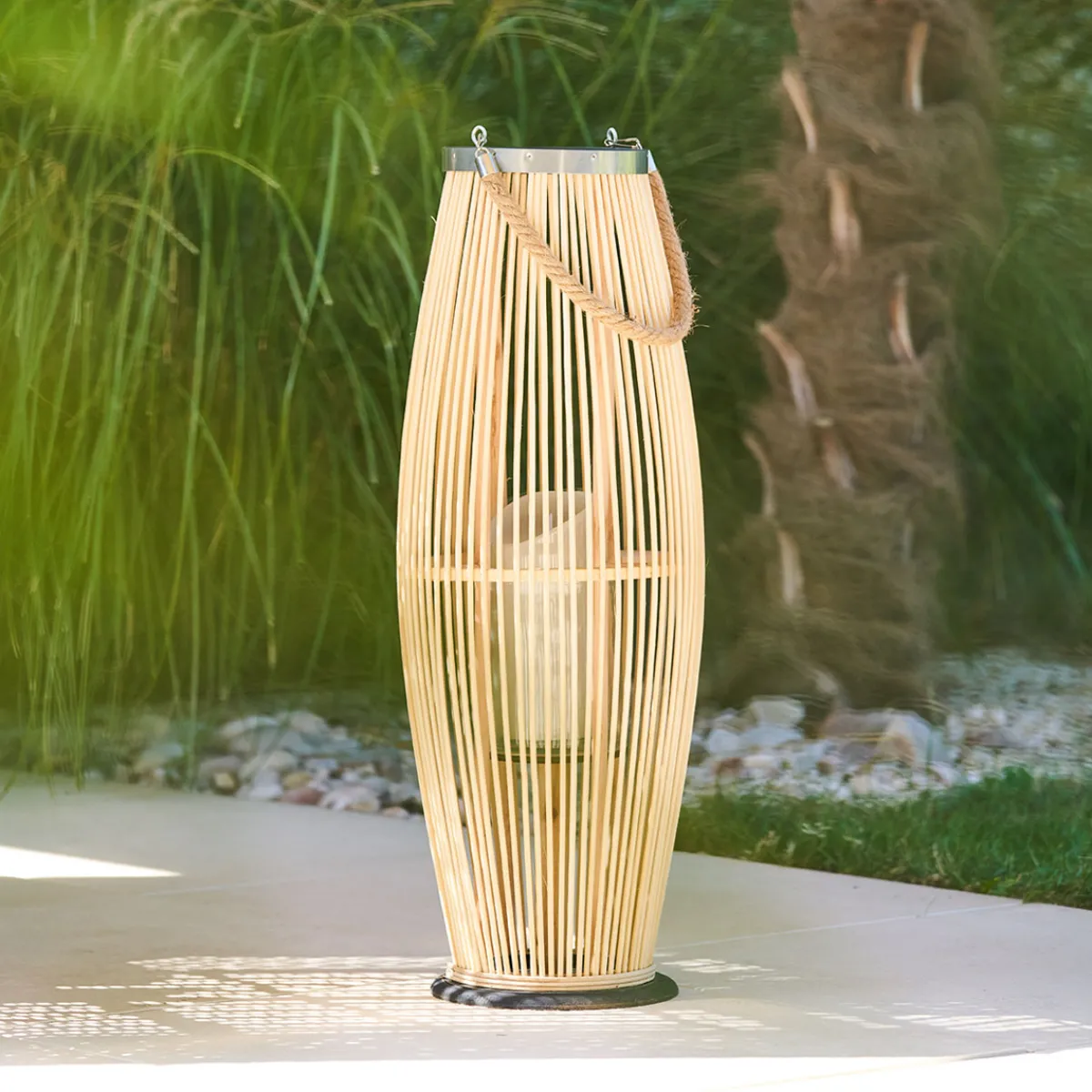 Lanterne "Fit", bambou*ATMOSPHERA Hot