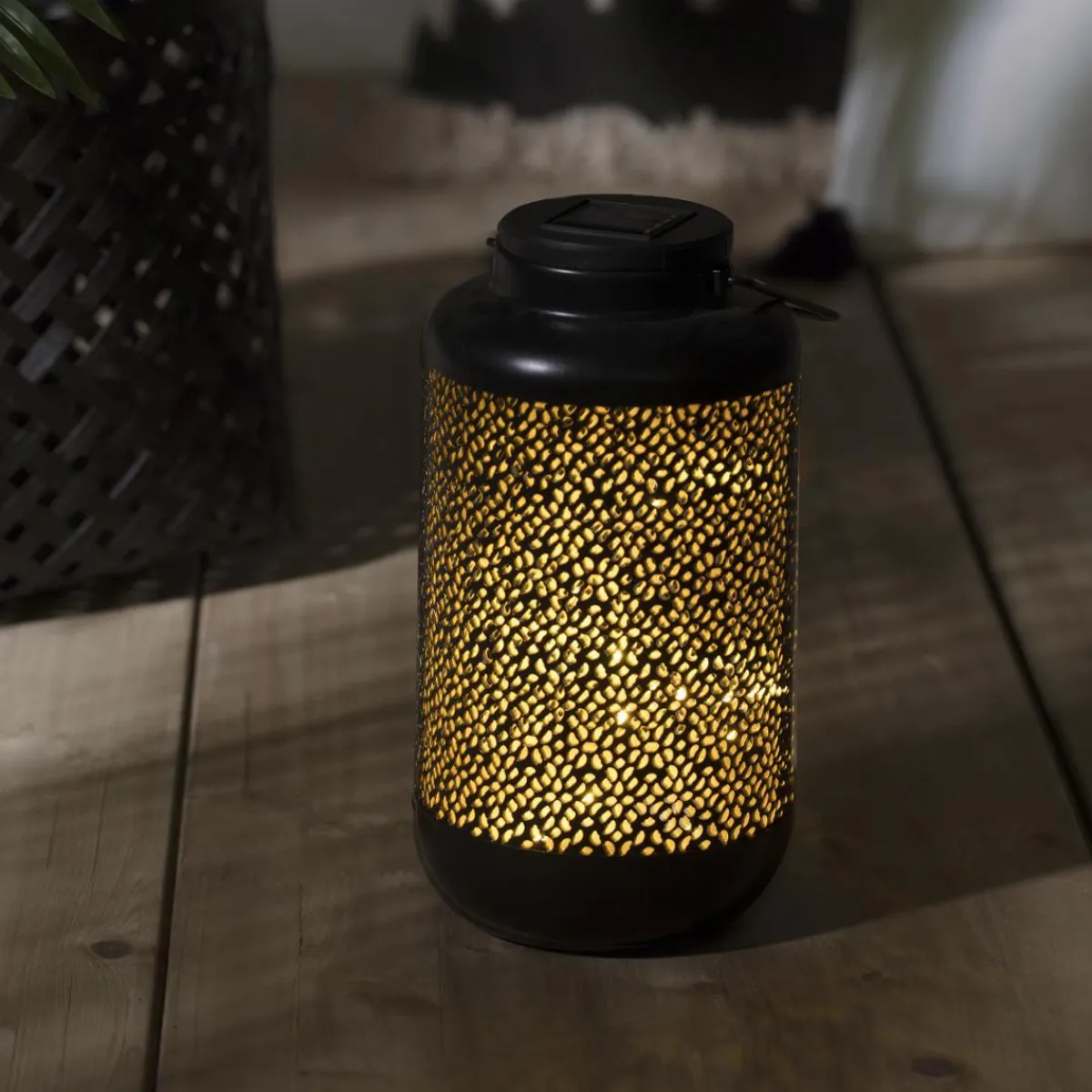 Lanterne solaire, métal*ATMOSPHERA Discount