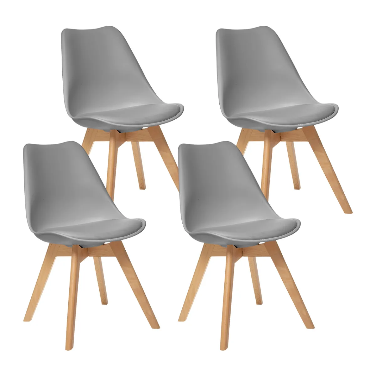 Lot de 4 chaises "Baya"*ATMOSPHERA New