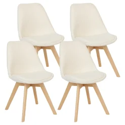 Lot de 4 chaises "Baya"*ATMOSPHERA