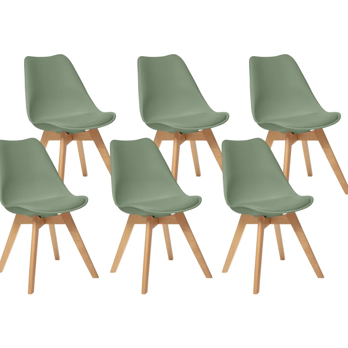 Lot de 6 chaises "Baya"*ATMOSPHERA Clearance
