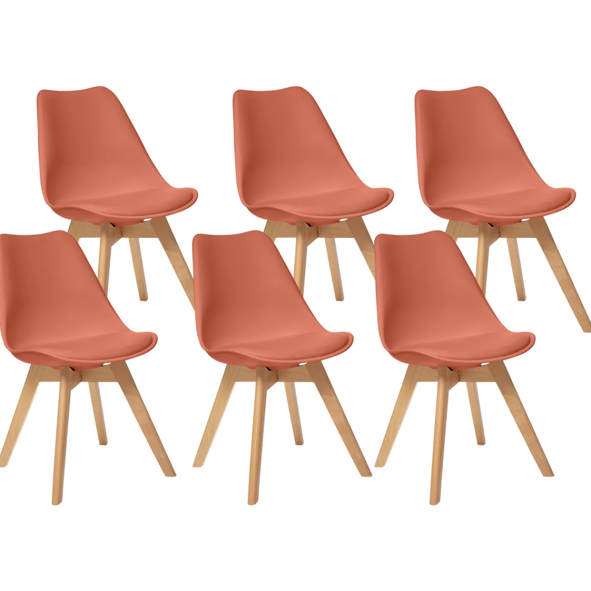 Lot de 6 chaises "Baya"*ATMOSPHERA Best