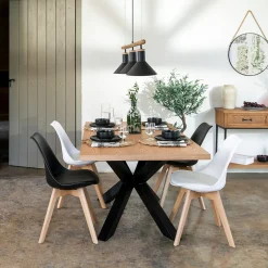 Lot de 4 chaises "Baya"*ATMOSPHERA