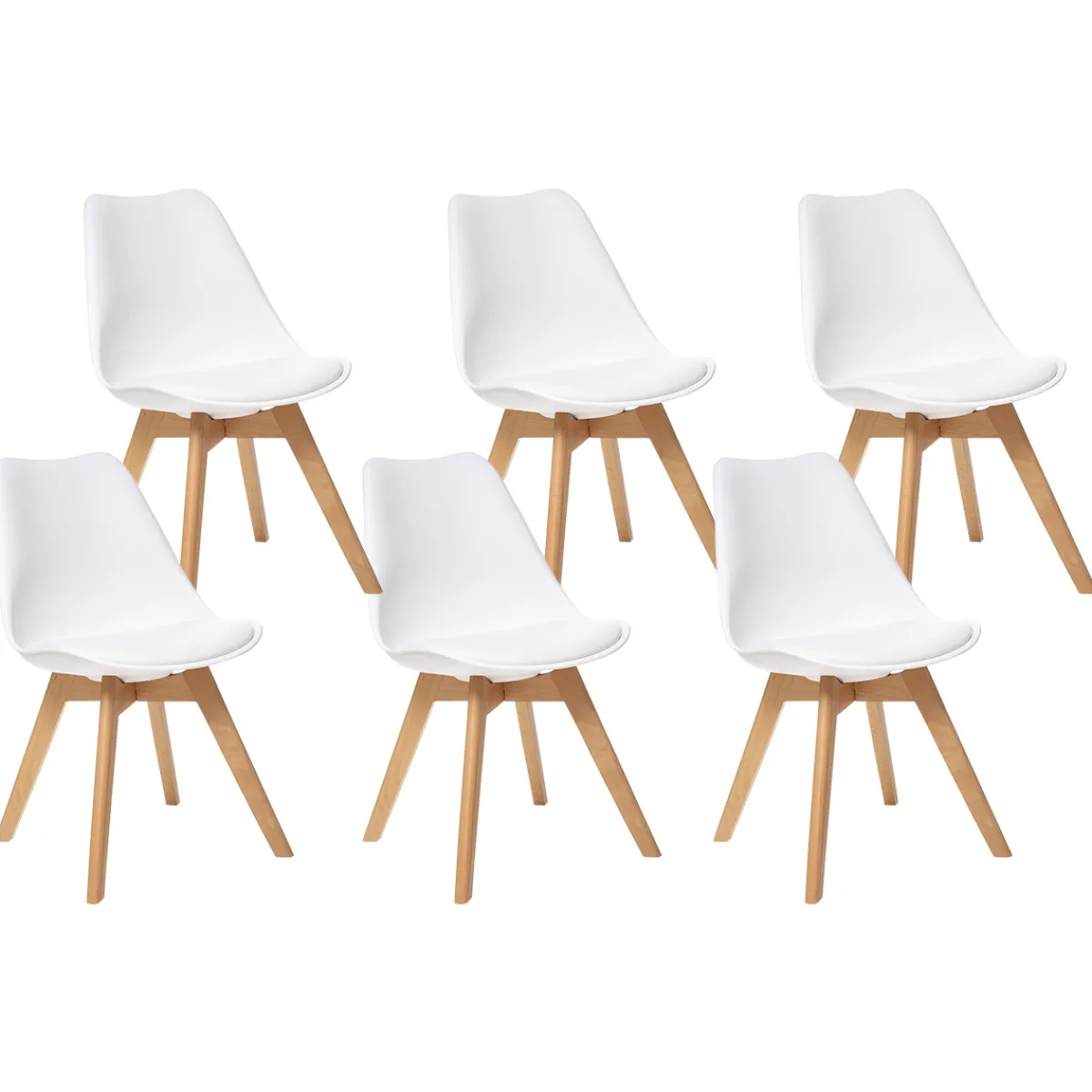Lot de 6 chaises "Baya"*ATMOSPHERA Outlet