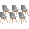 Lot de 6 chaises "Baya"*ATMOSPHERA Hot