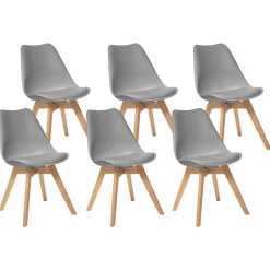 Lot de 6 chaises "Baya"*ATMOSPHERA Hot