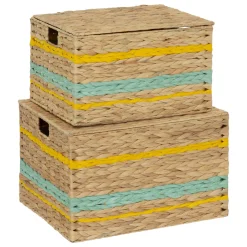 Lot de 2 malles "Gerda"*ATMOSPHERA Outlet