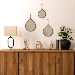 Lot de 3 miroirs goutte "Leny"*ATMOSPHERA Outlet