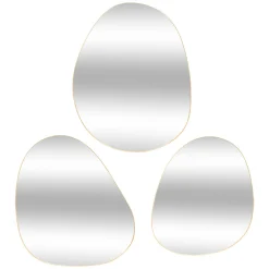 Lot de 3 miroirs organiques "Lida"*ATMOSPHERA Online