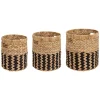 Lot de 3 paniers "Olive"*ATMOSPHERA Discount