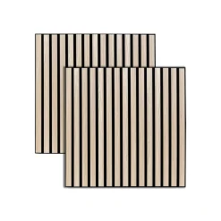 Lot de 2 panneaux décoratifs tasseaux bois Colva*ATMOSPHERA Hot