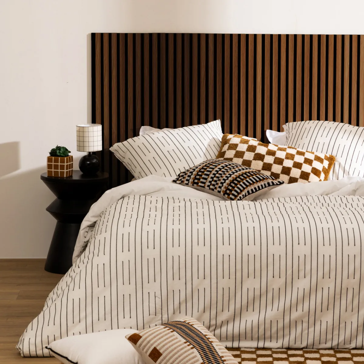 Lot de 3 panneaux décoratifs tasseaux bois Colva*ATMOSPHERA Best